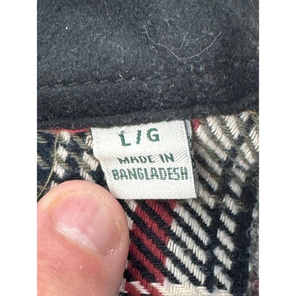 Orvis Mens Plaid Flannel Shacket Large Heavy Pocket‎ Shirt Browns Outdoors - Picture 4 of 15